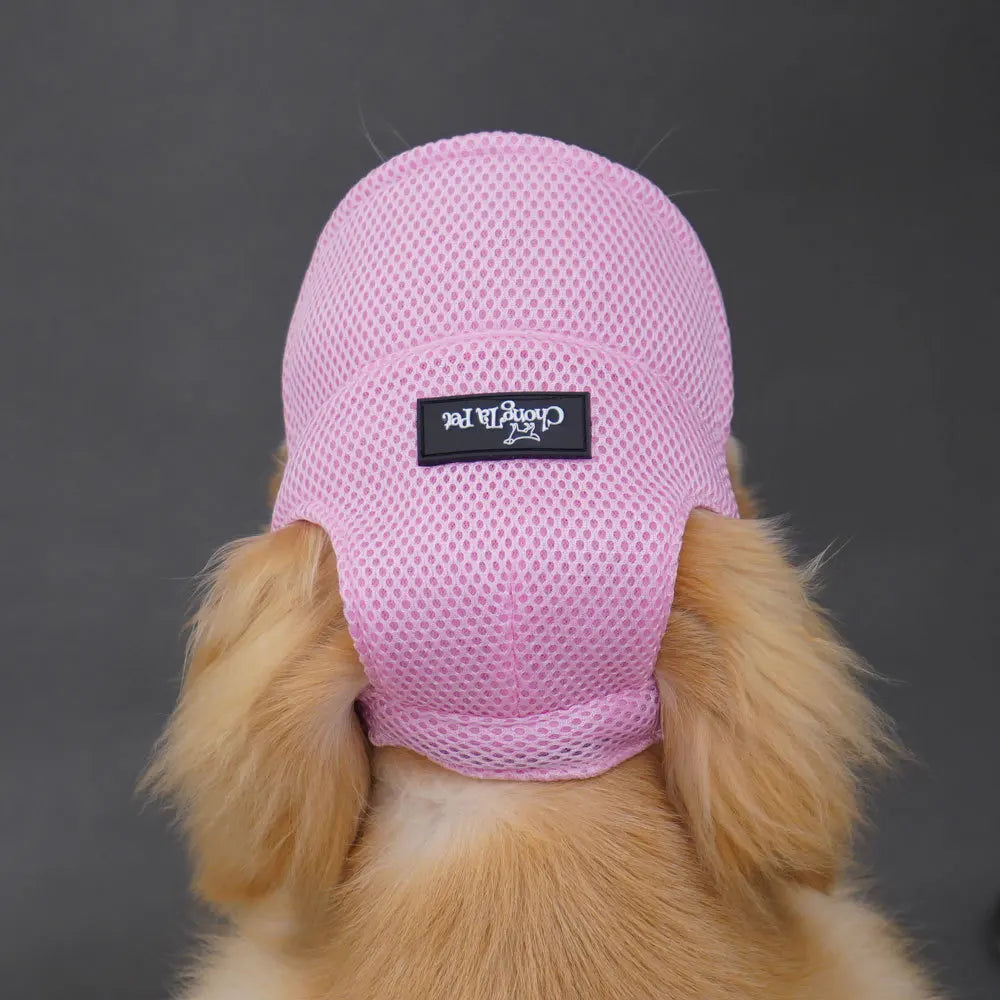 Breathable Summer Dog Hat with Ear Openings – Sun Protection Cap | Pawvalo