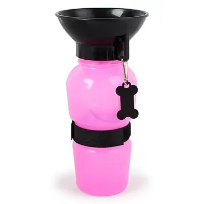 Portable Dog Water Bottle – 500ml Travel Pet Hydration Dispenser with Leak-Proof Design | Pawvalo